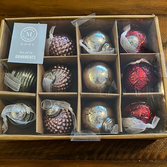 Martha Stewart Holiday Martha Stewart 25 Mercury Glass Christmas